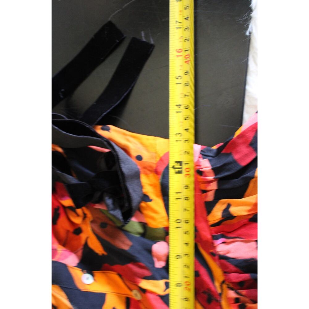 Farm Rio Banana Print Tiered Maxi Dress Size S MSRP $345 – NWOT - Picture 12 of 13